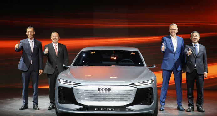  三剑合璧！奥迪坚定推进在华电动化攻势 