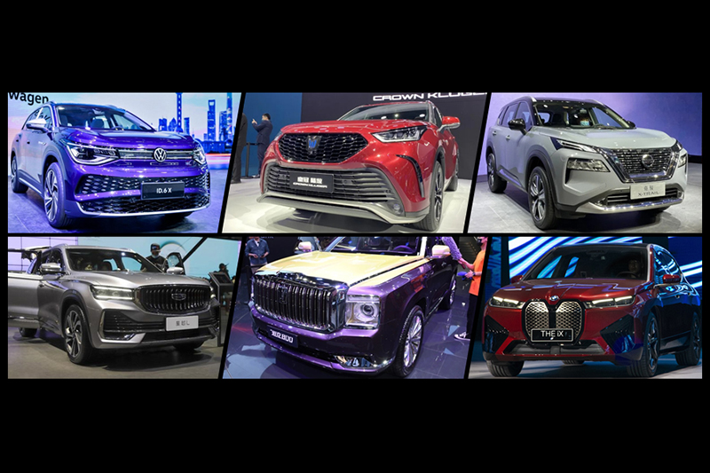 2021上海车展十大重磅SUV盘点，听说大块头与电动