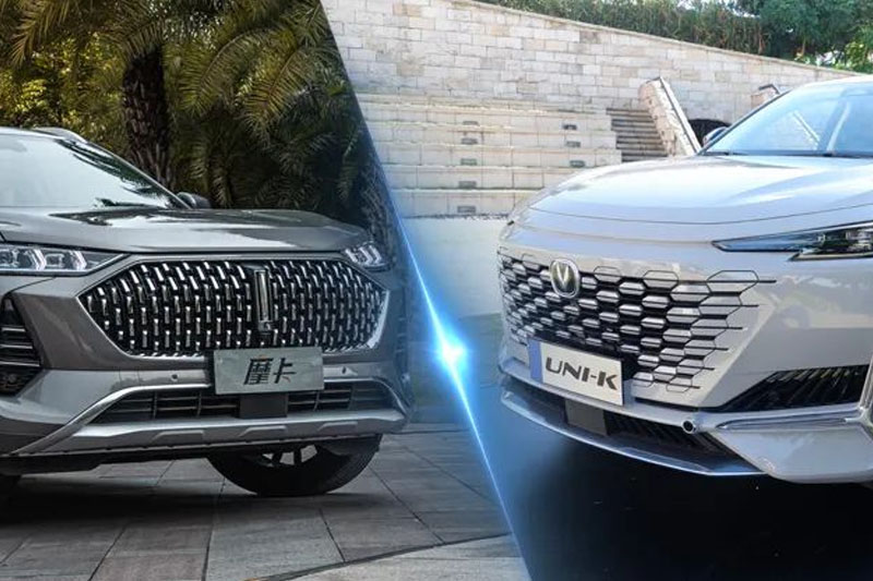 自主中型SUV对决，WEY摩卡VS长安UNI-K，谁更诱人？