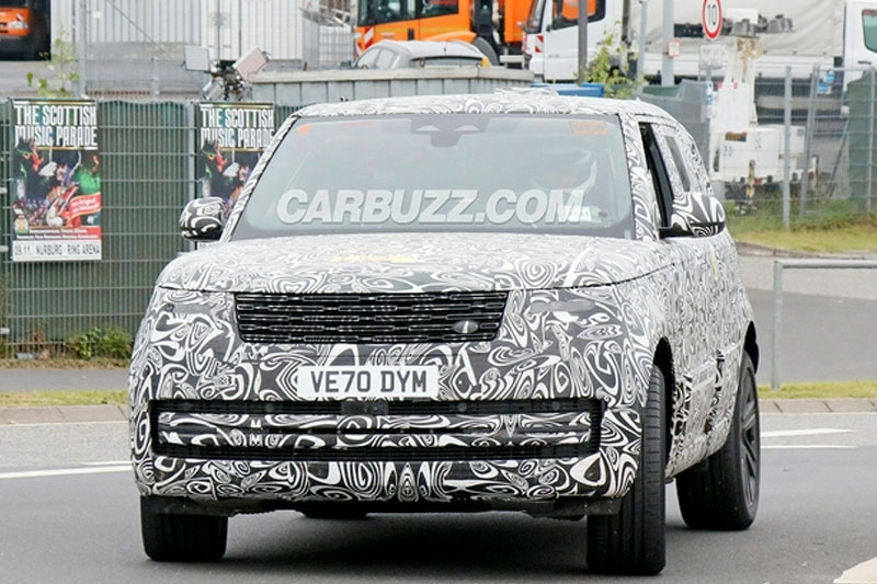  全新进气格栅造型惹眼 2023款路虎揽胜最新谍照曝光 