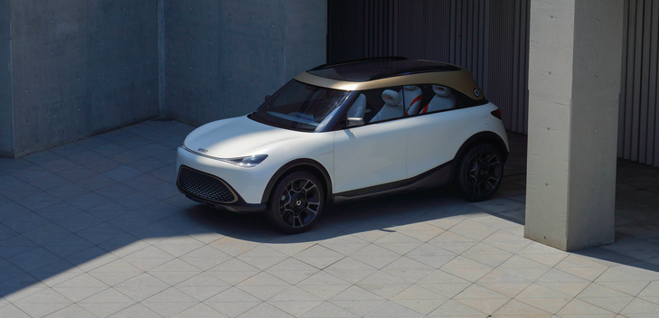 全新smart精灵#1概念车慕尼黑国际车展全球首秀