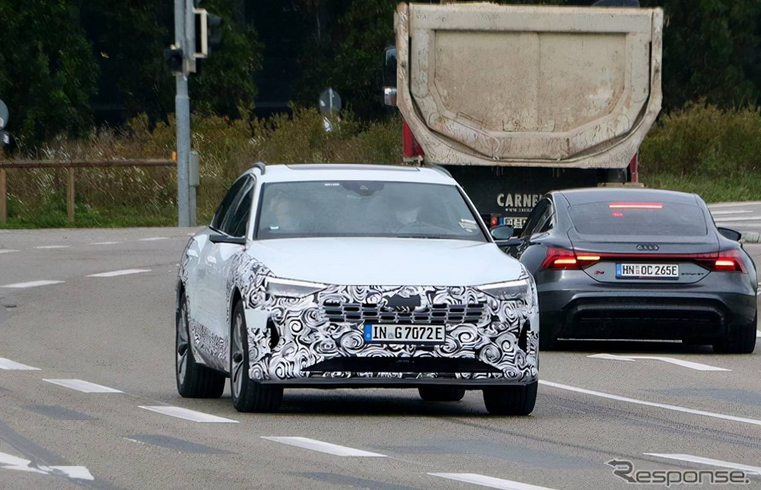  新款奥迪e-tron Sportback谍照 运动化的外观你喜欢吗 