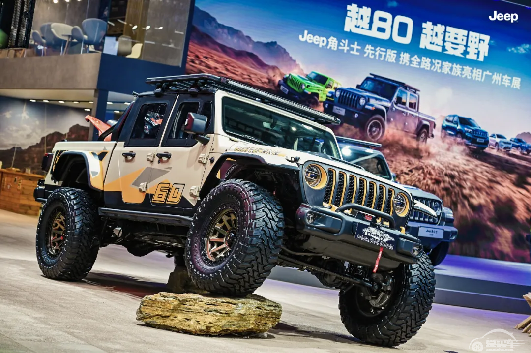角斗士亮相/明年入华，Jeep欲在广州车展当“吸睛王”