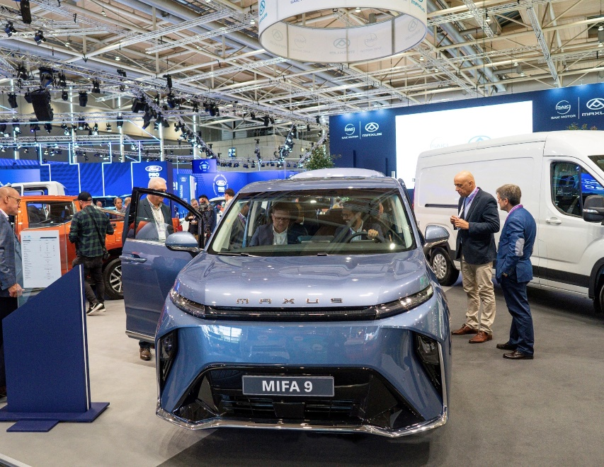 “中国智造”在欧洲“0的突破” 上汽大通MAXU