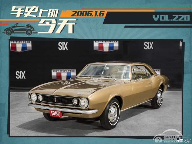 车史上的1月6日 雪佛兰推Camaro概念车