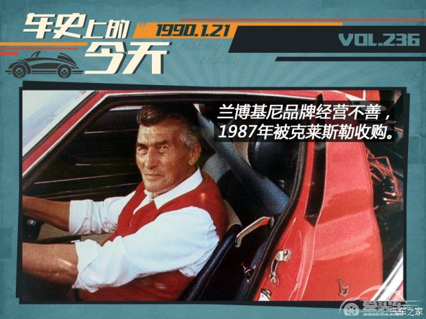 车史上的1月21日 兰博基尼推出Diablo