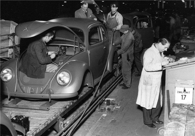 甲壳虫车型70年前正式投入量产 引领乘用车量产进入全新纪元