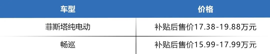 续航都超400km，都是合资品质，菲斯塔纯电动和畅巡怎么选？