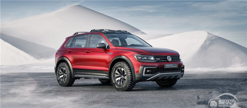  大众汽车Tiguan GTE Active概念车在底特律上演全球首秀 