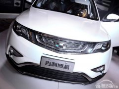  或12.98万起/3月上市 吉利博越实车亮相 