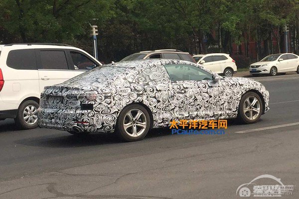 新一代奥迪A5国内路试 有望明年发布