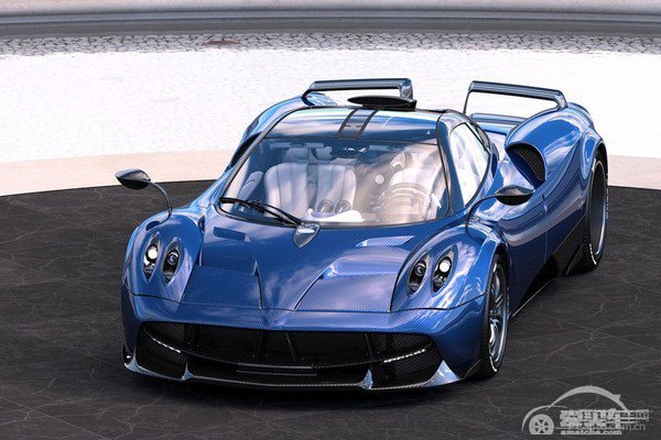 全球唯独一辆 蓝色尤物帕加尼Huayra Pearl