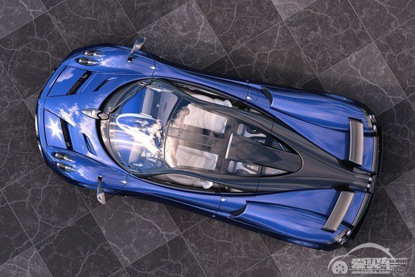 全球唯独一辆 蓝色尤物帕加尼Huayra Pearl