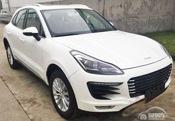 借鉴保时捷Macan 众泰SR8自动挡曝光