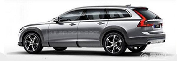 增加外观包围 沃尔沃V90跨界版造型泄露