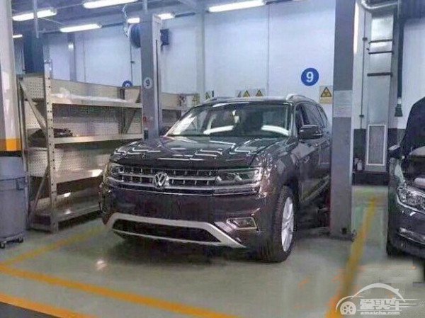 定位中型SUV 大众Teramont国内实车