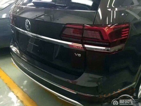 定位中型SUV 大众Teramont国内实车
