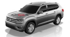  未来国产 大众新SUV Teramont造型曝光 