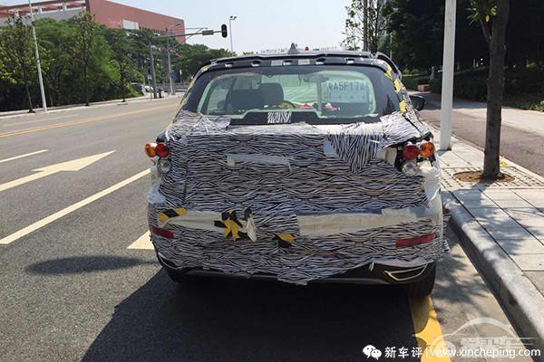 传祺小型SUV GS3曝光 挑战霸主哈弗H2