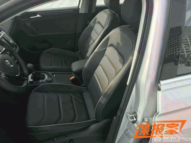 预计明年一季度发布 途观L内饰谍照曝光