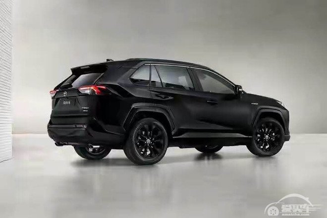 整车采用黑色元素 丰田RAV4特别版官图发布