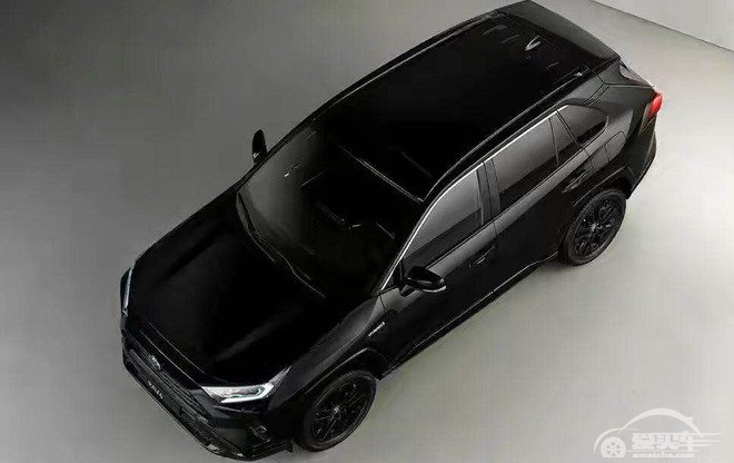 整车采用黑色元素 丰田RAV4特别版官图发布