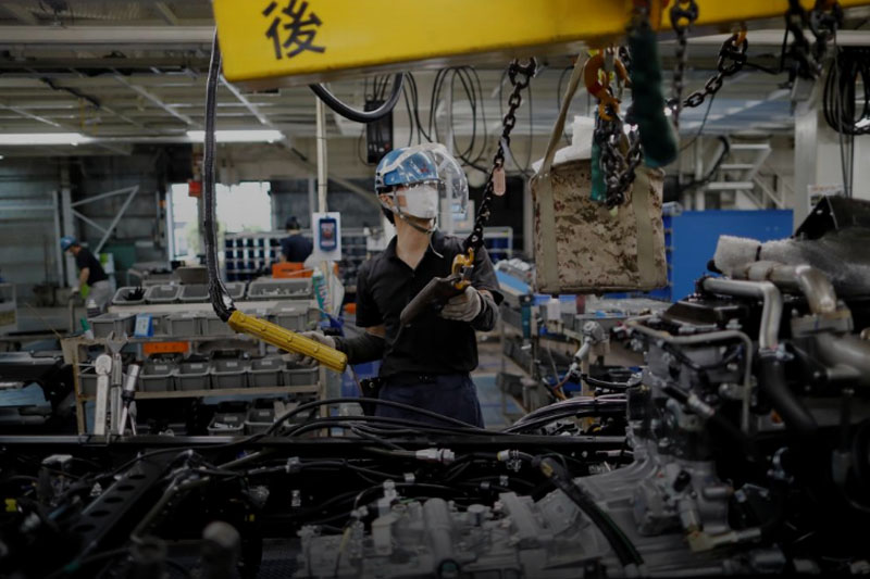  芯片短缺 日本七大车企1月全球产量同比下滑4.5% 