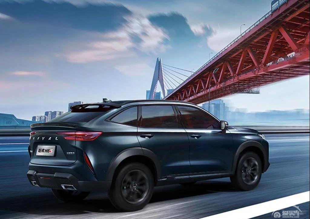 530N·m/6.8秒破百，这才叫年轻化轿跑SUV，哈弗H6 S：内定销冠！