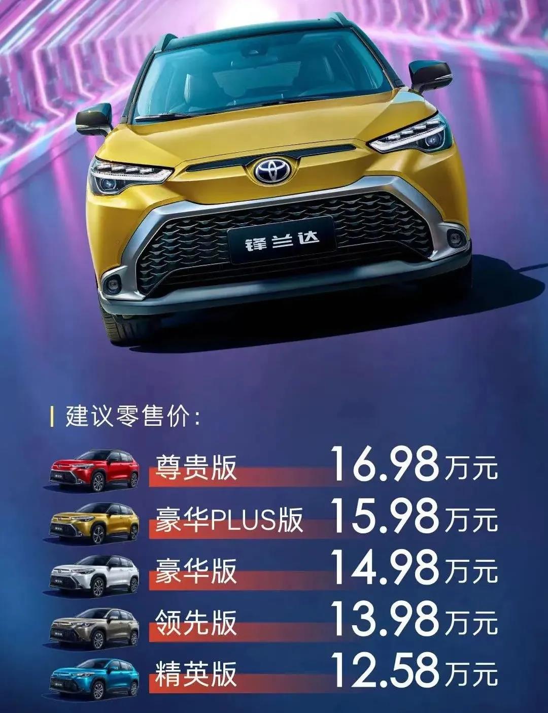 TNGA架构赋能，锋兰达加速冲击百万体量，售12.58万起 