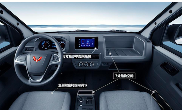 五菱开年掀桌，扬光7.38万起，又一款“载货神车”？