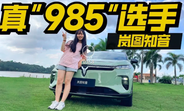 真“985”选手！岚图知音是又一国产卷王？