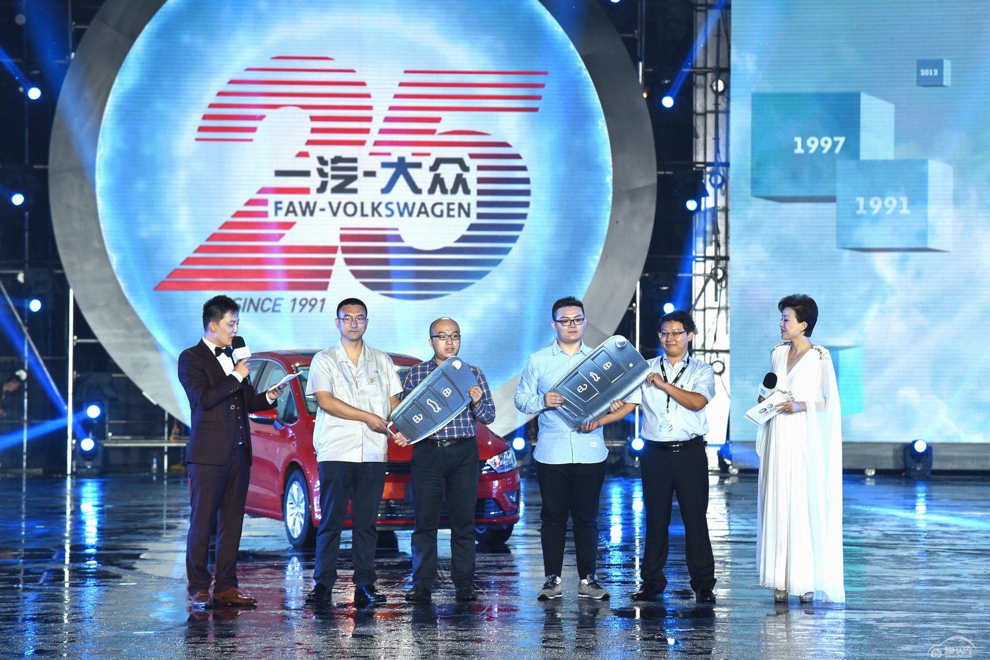 “因为有你，心存感激”一汽-大众 庆成立25周年