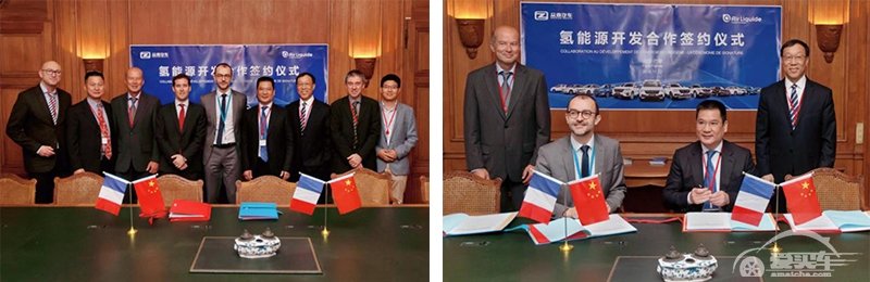 众泰与法国液化空气集团合作,部署氢燃料汽车领域