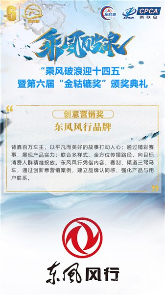 创意营销奖：东风风行品牌